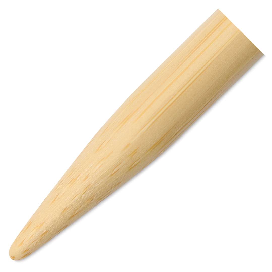 Open in modal - Skacel by Addi Bamboo Double Pointed Knitting Needles - US 10.75, 6" close up to show tip