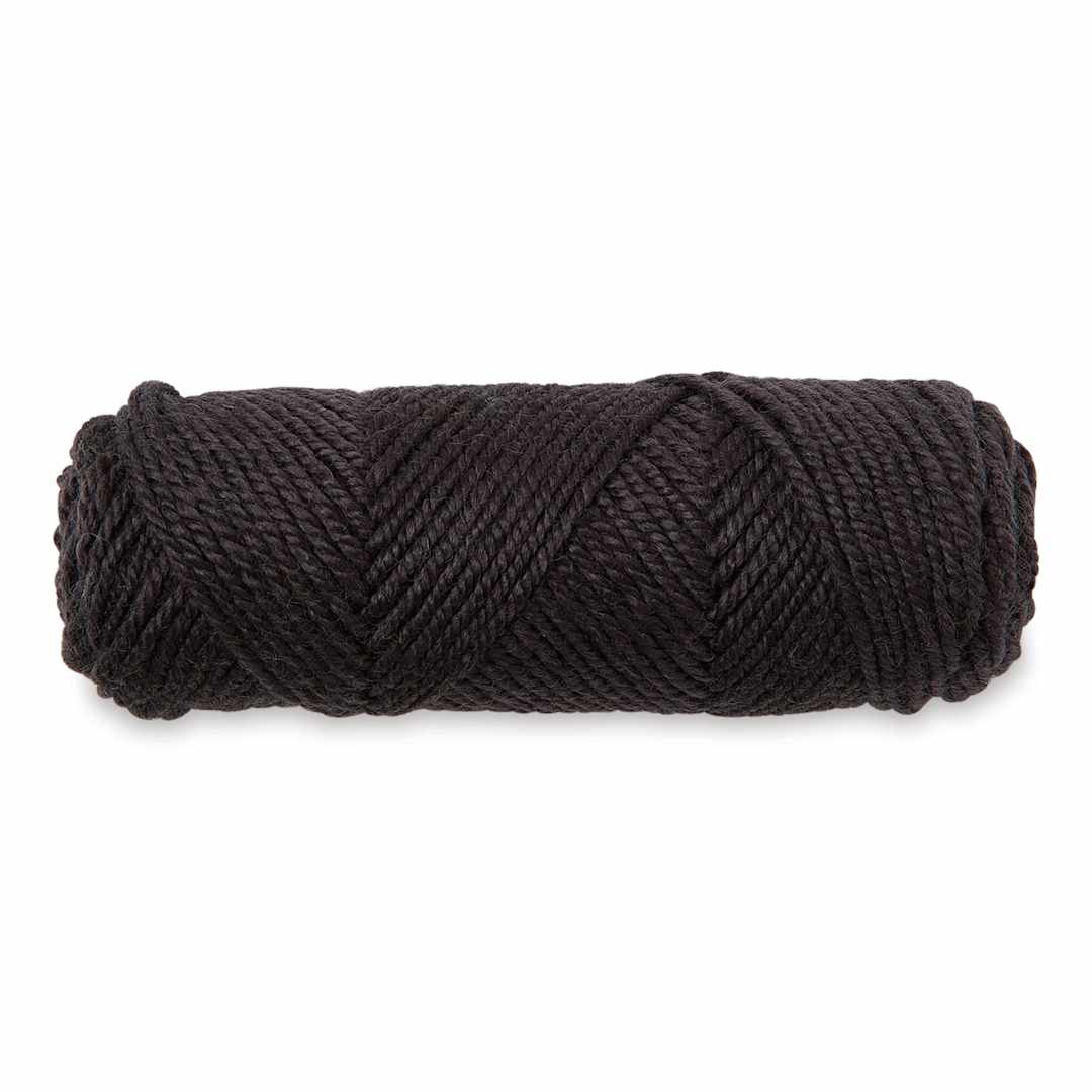 Open in modal - Gist Yarn Dwella Rug Wool Yarn - Crow, 4 oz