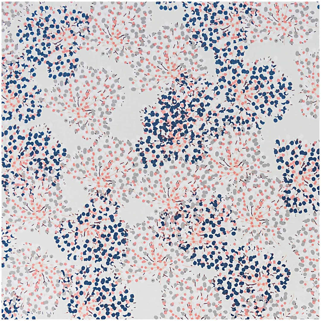 Open in modal - Rico Design Printed Cotton Fabric - Mint Allium, 50 cm x 140 cm