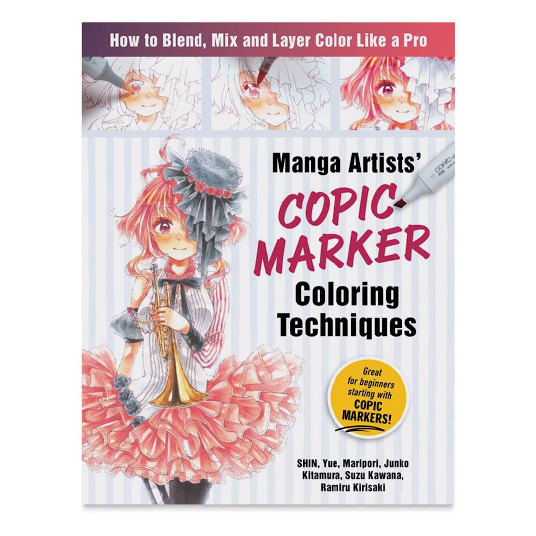 Open in modal - Manga Artists' Copic Marker Coloring Techniques, Cover