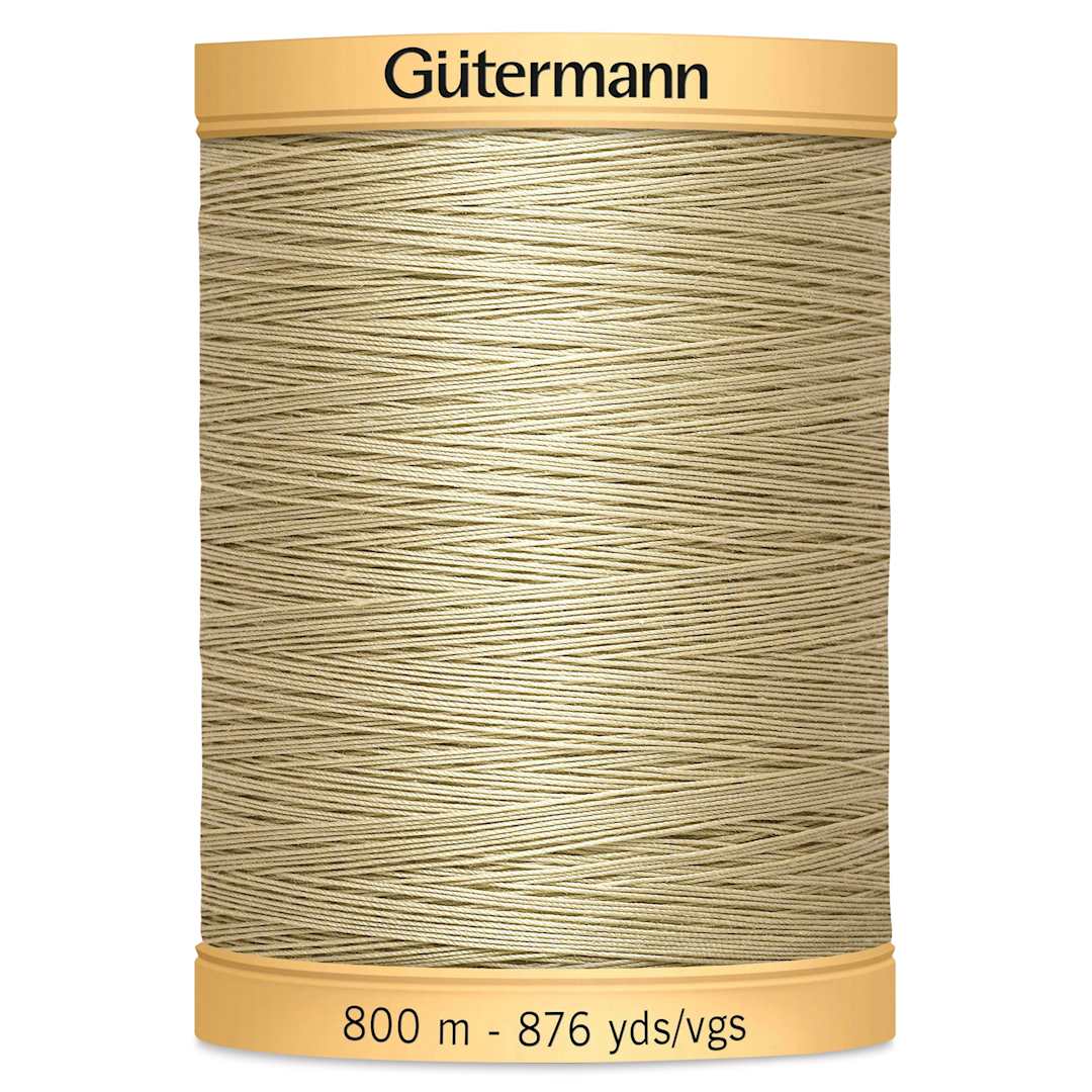 Open in modal - Gutermann Cotton Thread - Burlap Beige, 876 yd Spool