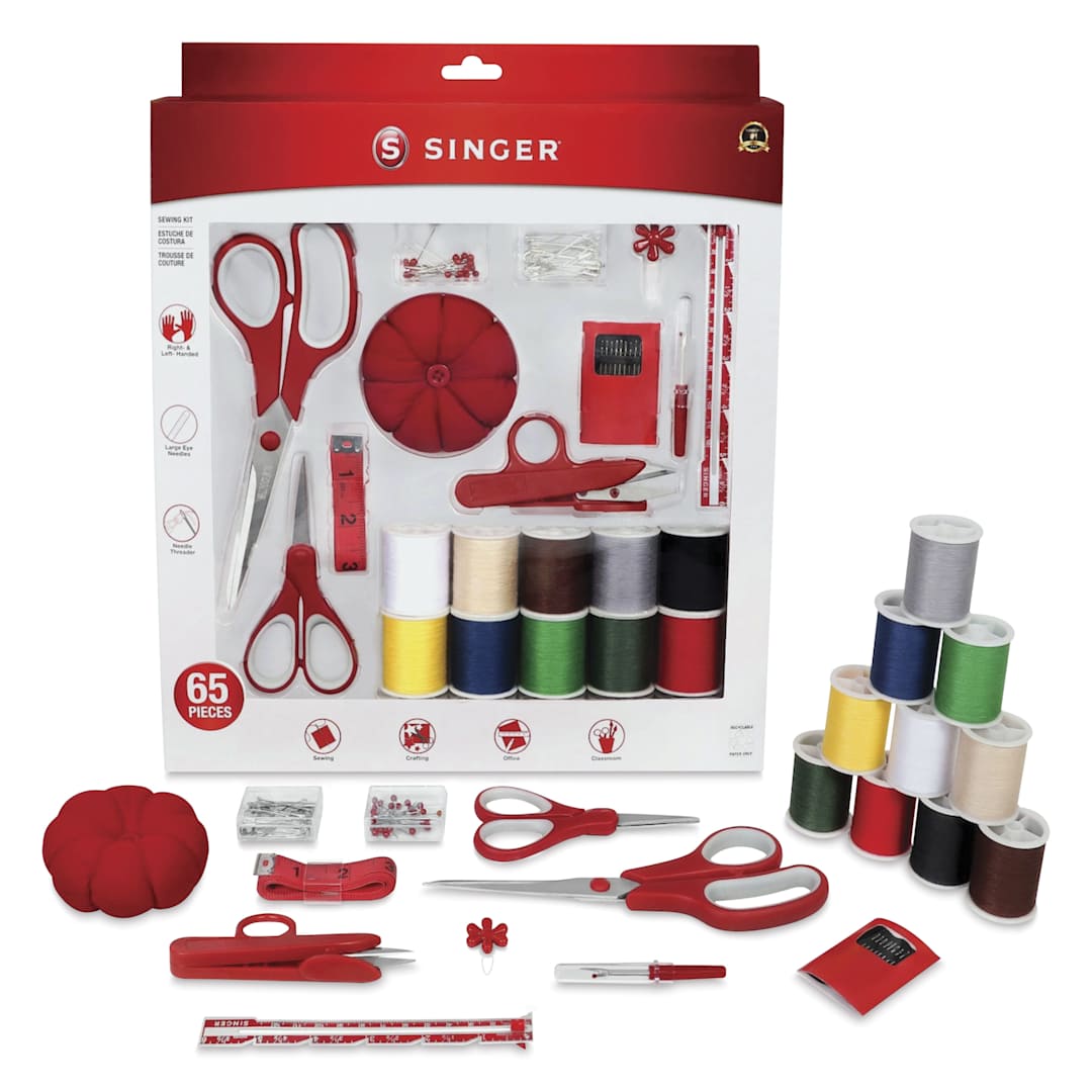 Open in modal - Singer Sewing Kit - Set of 65