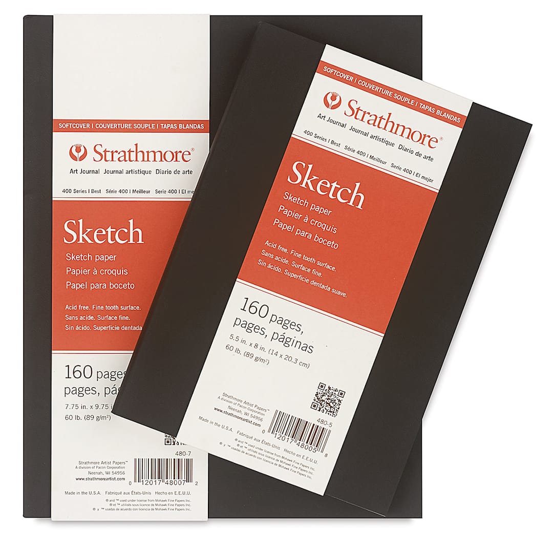 Open in modal - Strathmore Softcover 400 Series Sketch Artist Journal