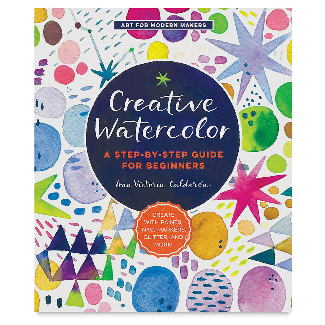 Open in modal - Creative Watercolor - Front cover of book

