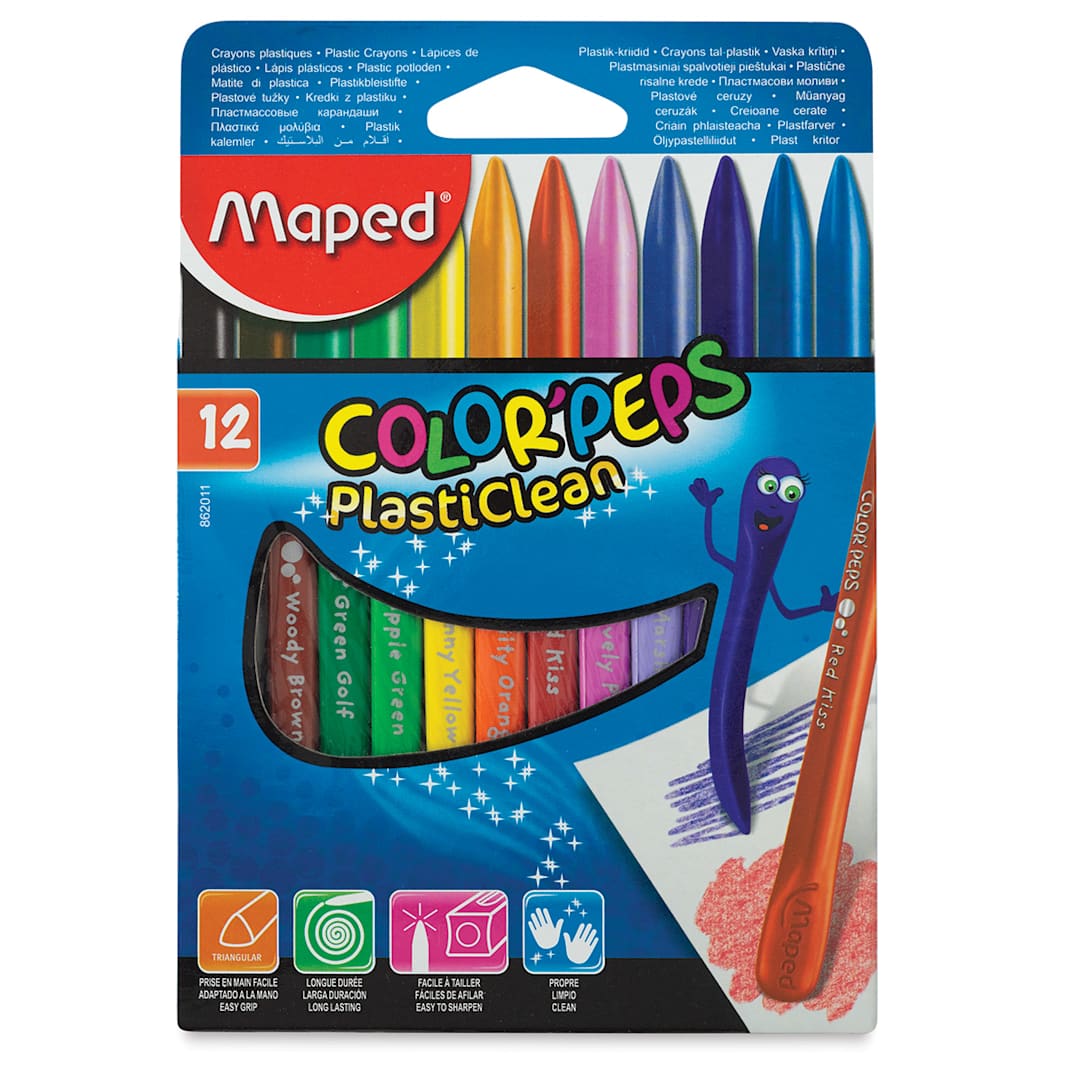 Open in modal - Maped Color'Peps Plasticlean Crayons