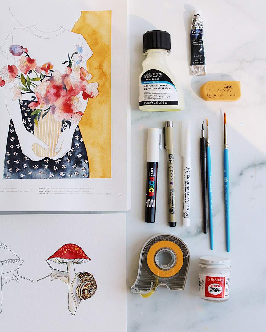 Open in modal - Sarah Simon - TheMintGardener - Watercolor Live Content 6 sized