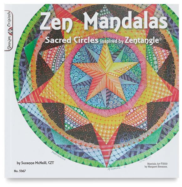 Open in modal - Zen Mandalas - Front cover of Book
