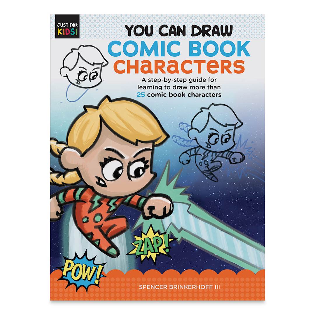 Open in modal - You Can Draw Comic Book Characters, Book Cover