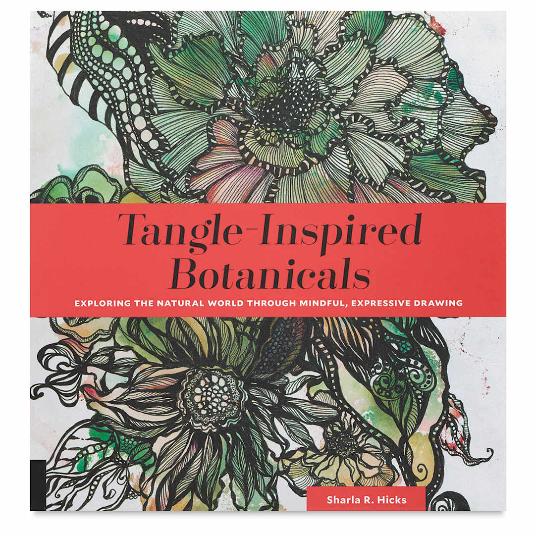 Open in modal - Tangle-Inspired Botanicals - Front cover of Book
