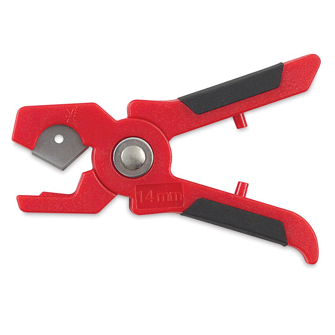 Open in modal - Beadsmith Little Cut Cord Cutter - shown open displaying blade