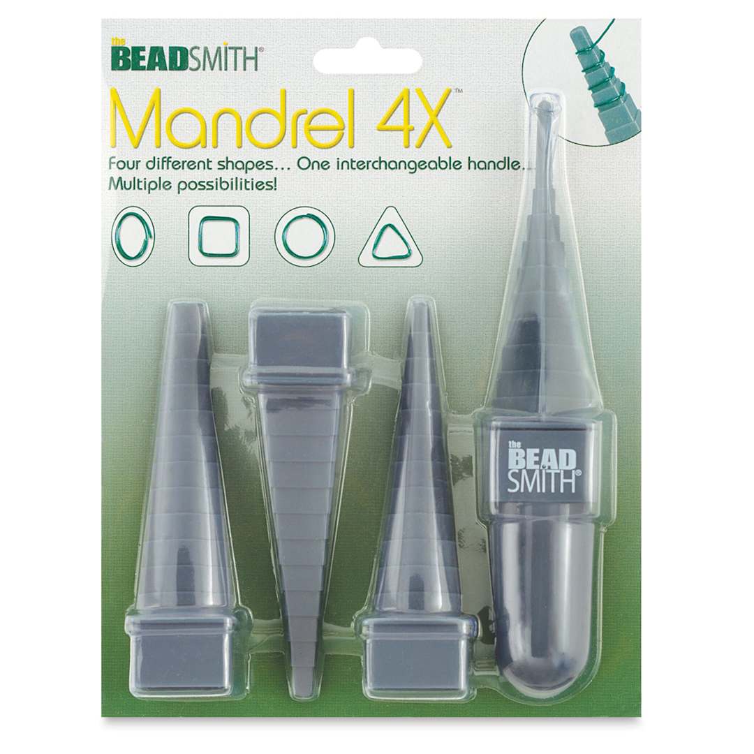Open in modal - Beadsmith Mandrels - Front of blister package of 4 Mandrels