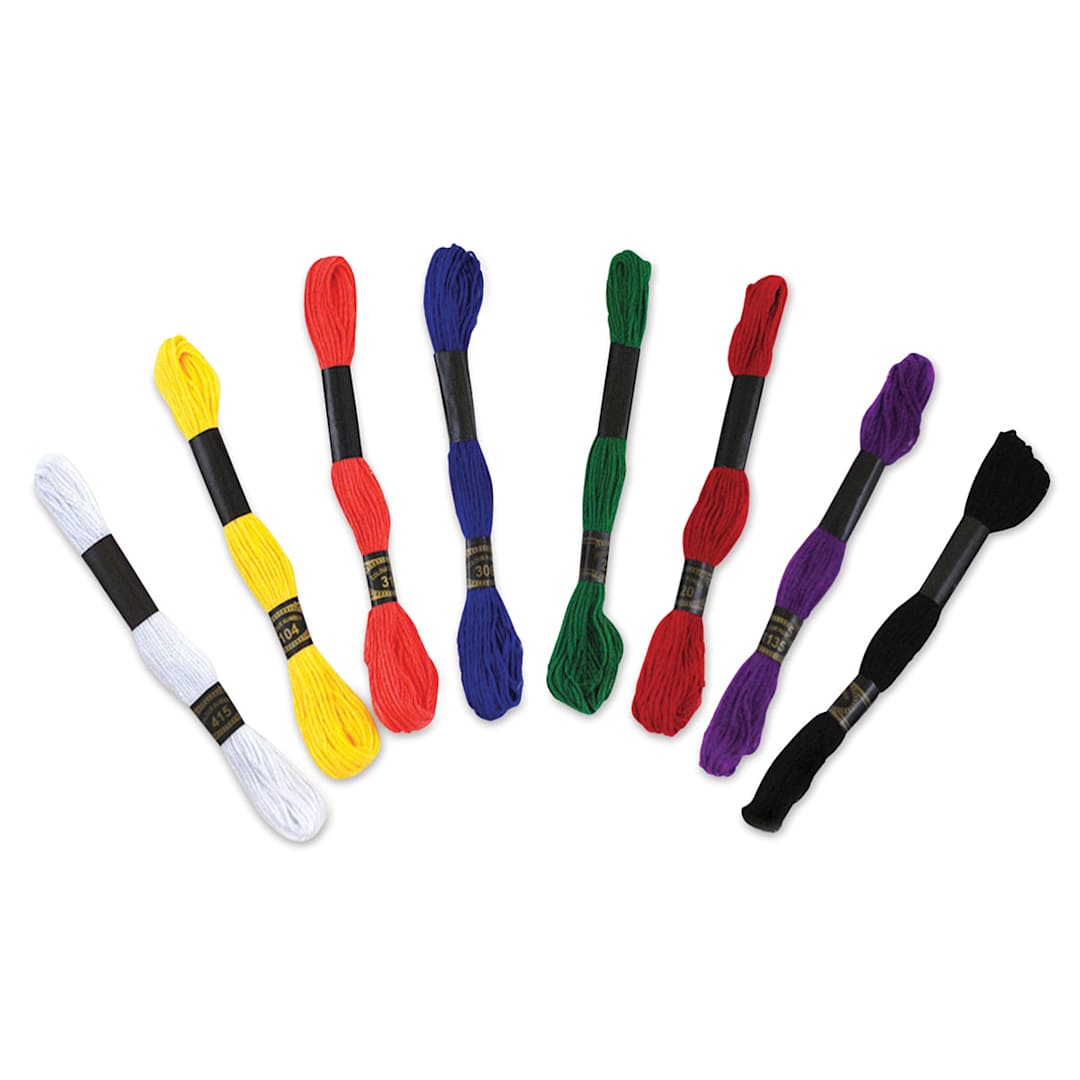 Open in modal - Needle Crafters Embroidery Floss Packs - Basics (Out of packaging)