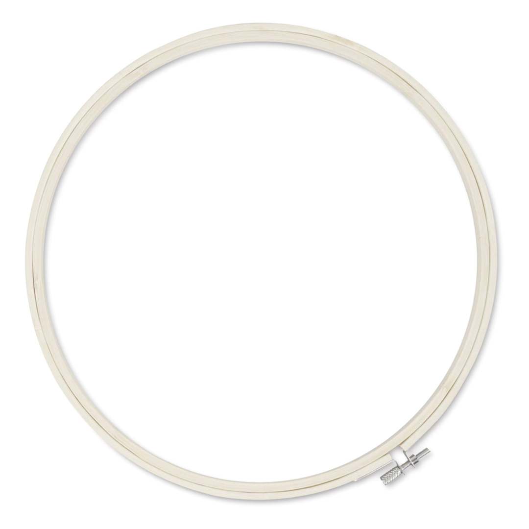 Open in modal - Bamboo Embroidery Hoop - 10"