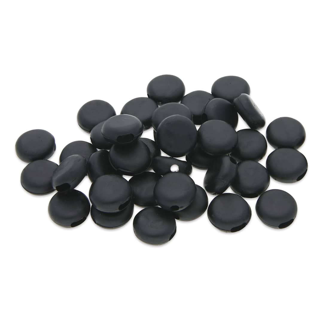 Open in modal - Silicone Cord Lock, Black, Package of 48, Out Of Package