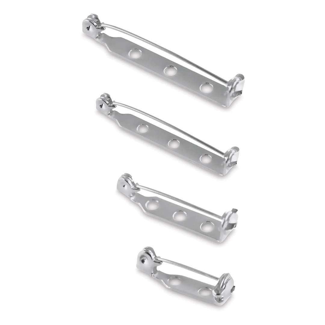 Open in modal - Craft Medley Bar Pin Jewel Backs out of packaging
