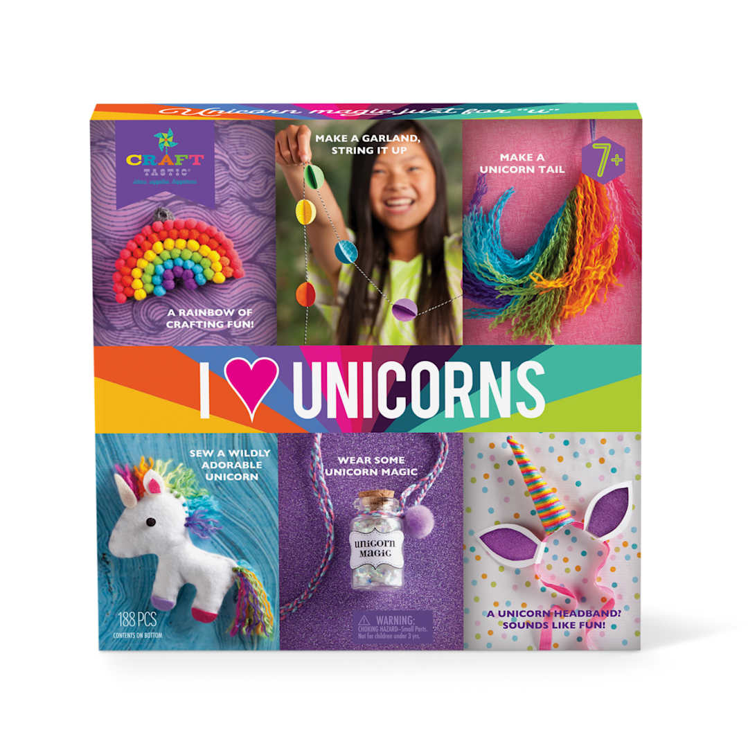 Open in modal - Craft Tastic Craft-tastic I Love Unicorns Kit