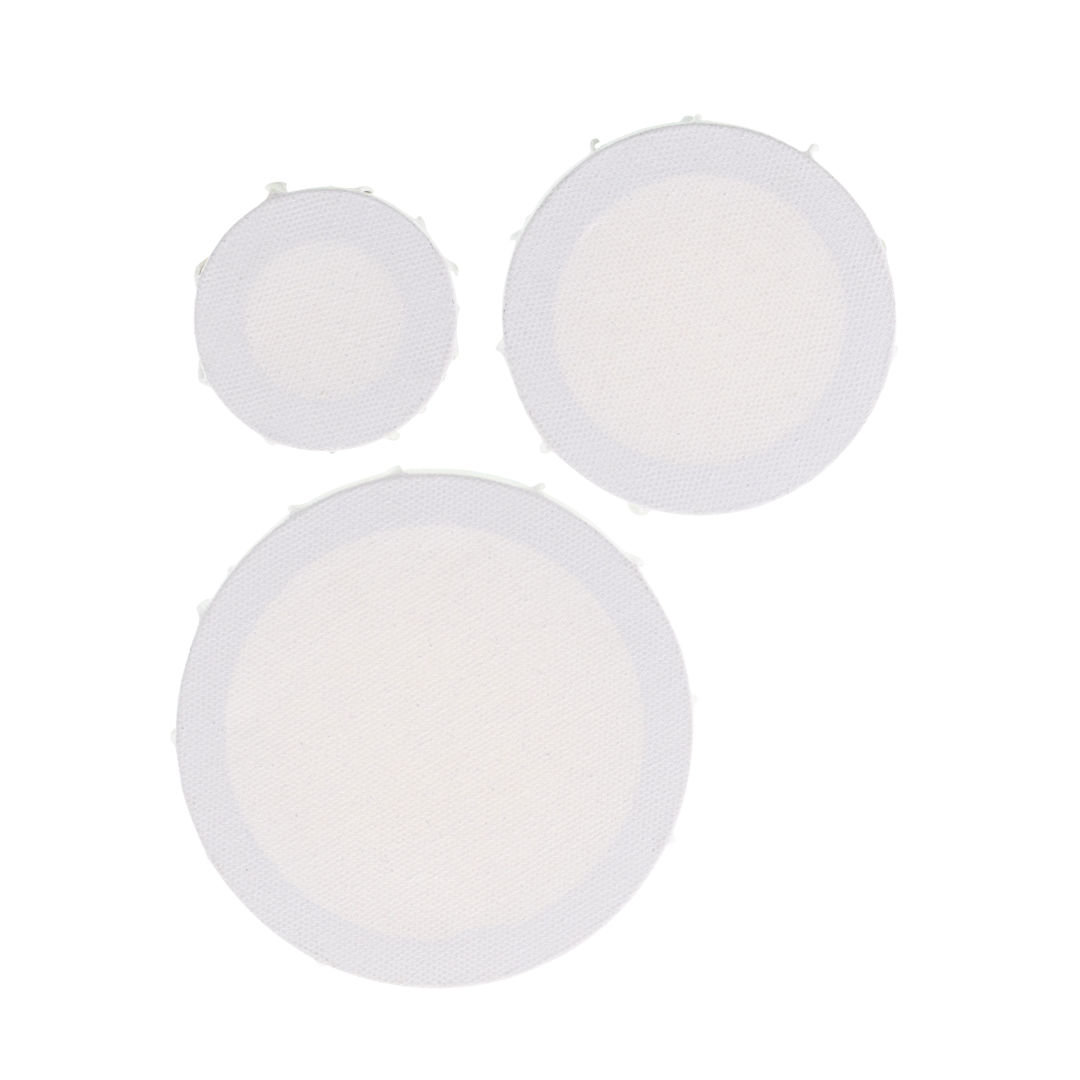 Open in modal - Hello, Artist! Mini Circle Canvas, Set of 3 