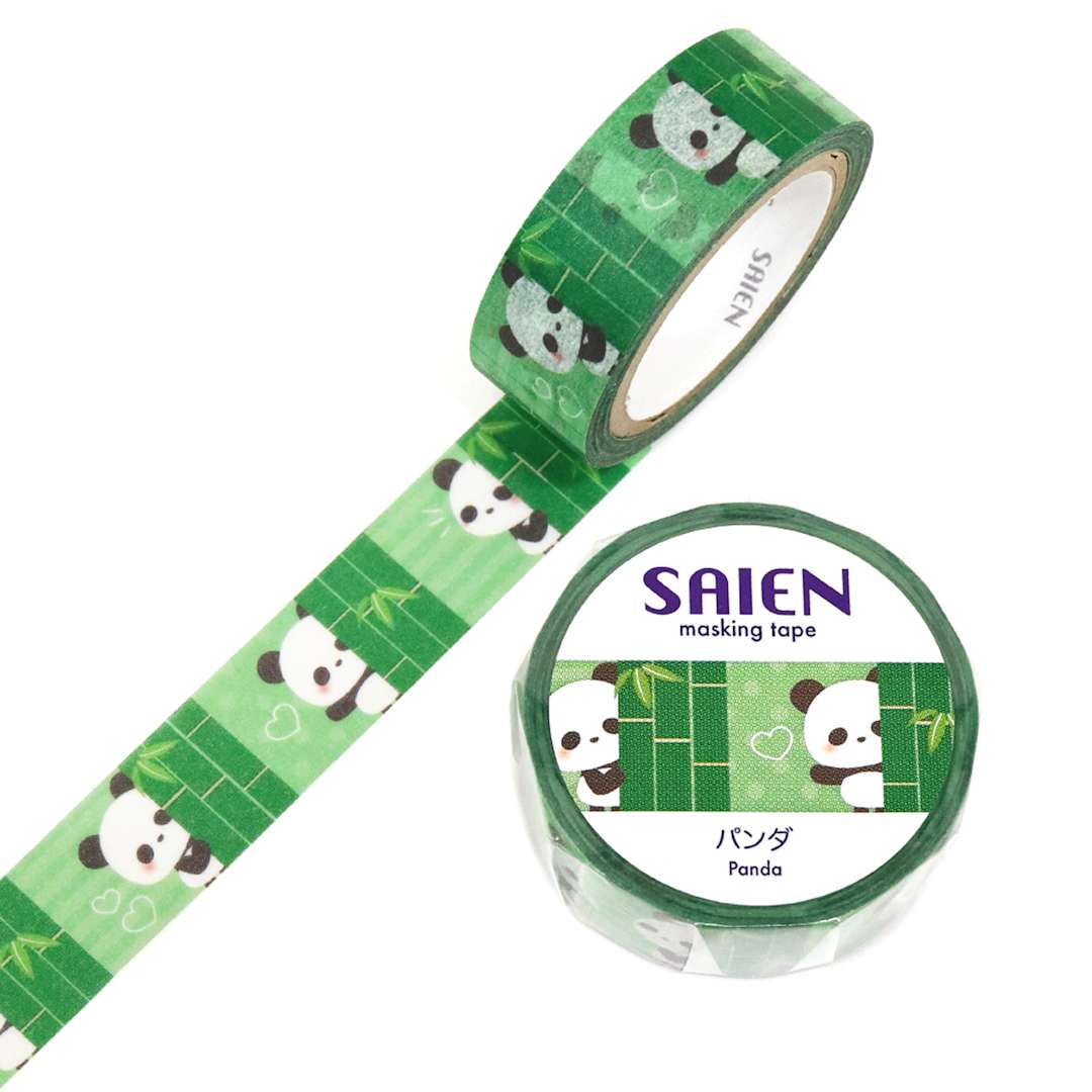 Open in modal - Saien Masking Tape, Panda