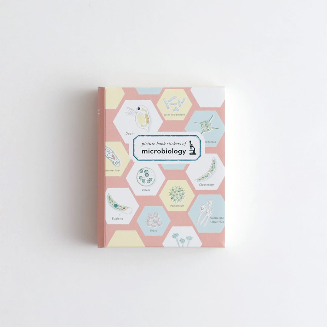 Open in modal - Green Flash Study Holic Sticker Book, Microbiology
