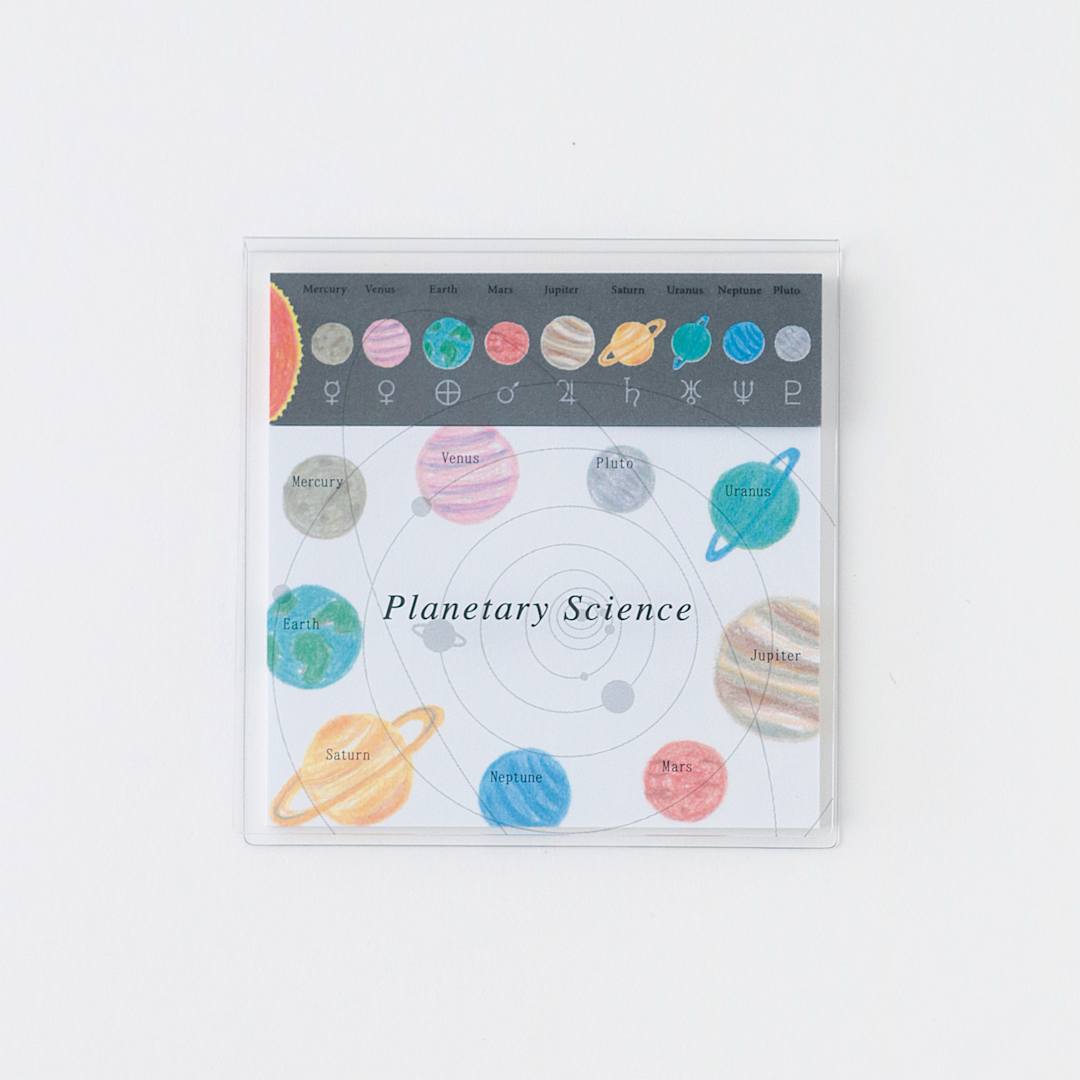 Open in modal - Green Flash Study Holic Sticky Notes, Planetary Science