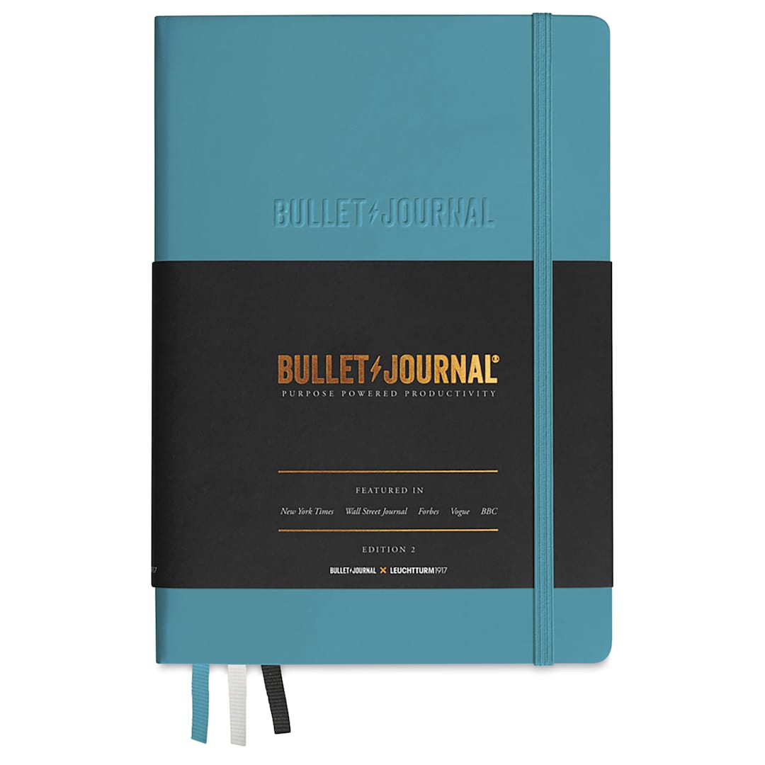 Open in modal - Leuchtturm1917 Bullet Journal Edition 2 - Turquoise, 6" x 8"