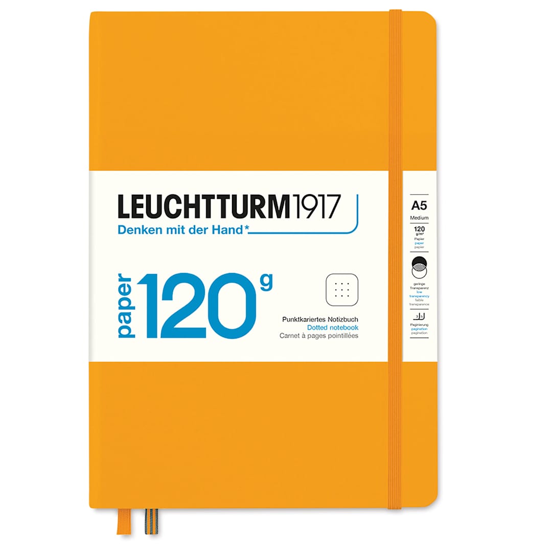 Open in modal - Leuchtturm1917 Edition 120G Notebook - Rising Sun, 5-3/4" x 8-1/4", Dotted