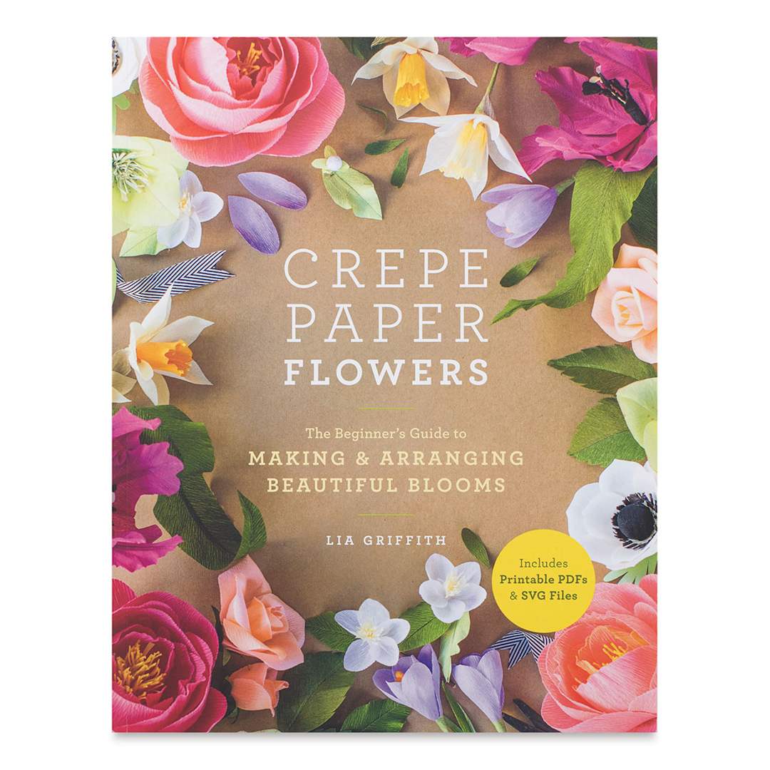Open in modal - Crepe Paper Flowers - Front cover of Book