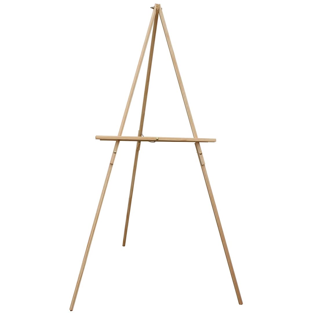 Open in modal - Art Alternatives Basic Wood Display Easel - Natural, front