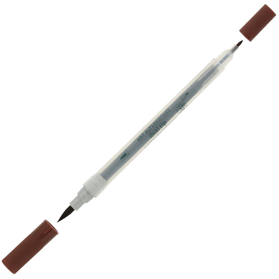 Open in modal - Dual Tip Marker Brown