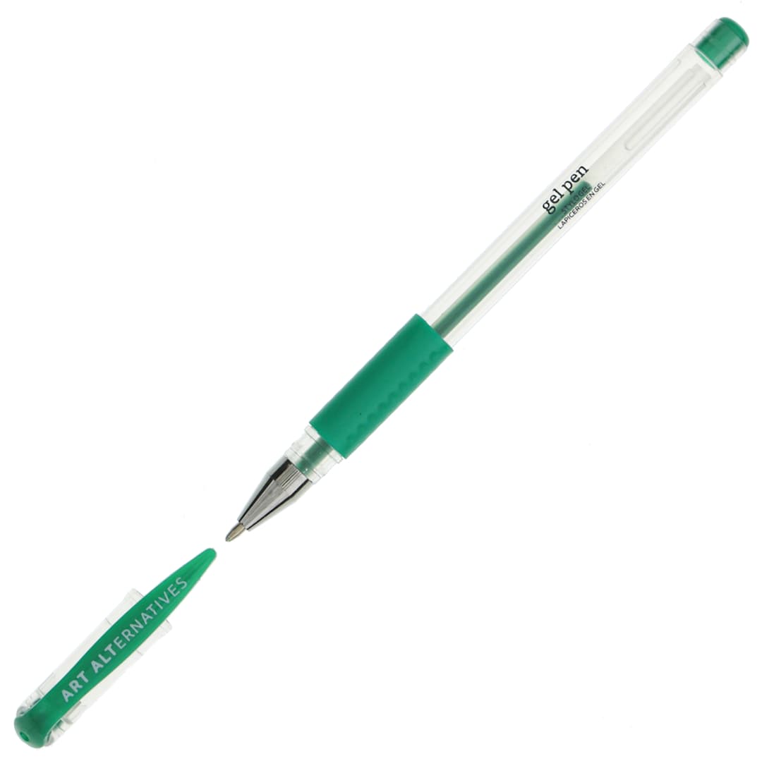 Open in modal - Gel Pen Metallic Green