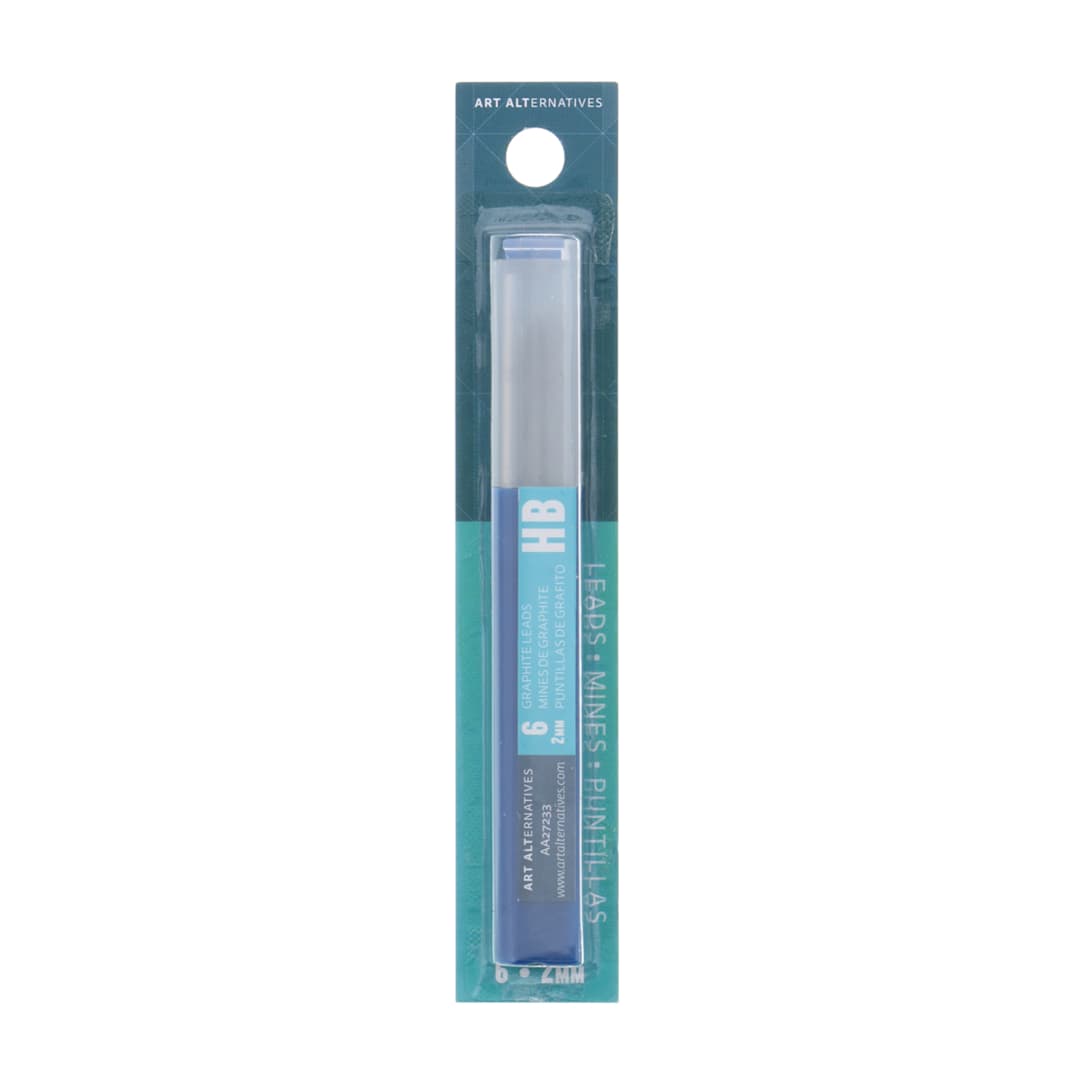 Open in modal - Art Alternatives Graphite Lead Refill - Pkg of 6, HB, 2 mm