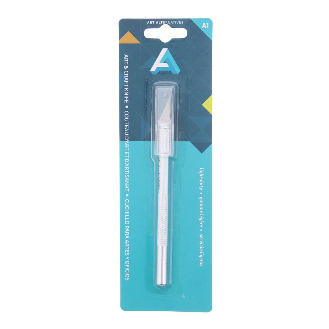 Open in modal - Art Alternatives Light Duty Art & Craft Knife front of packaging