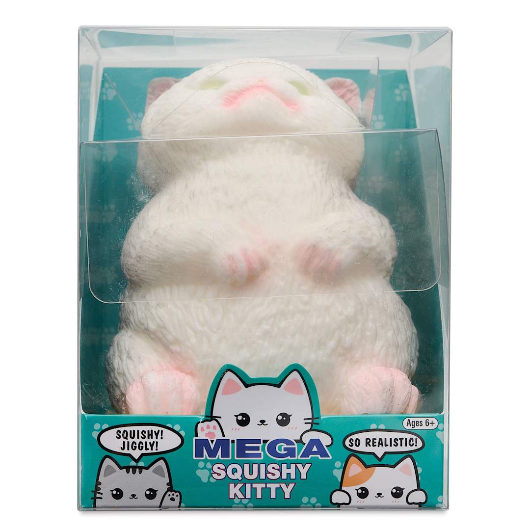 Open in modal - Zorbitz Mega Squishy Animal Figures - Kitty, packaging