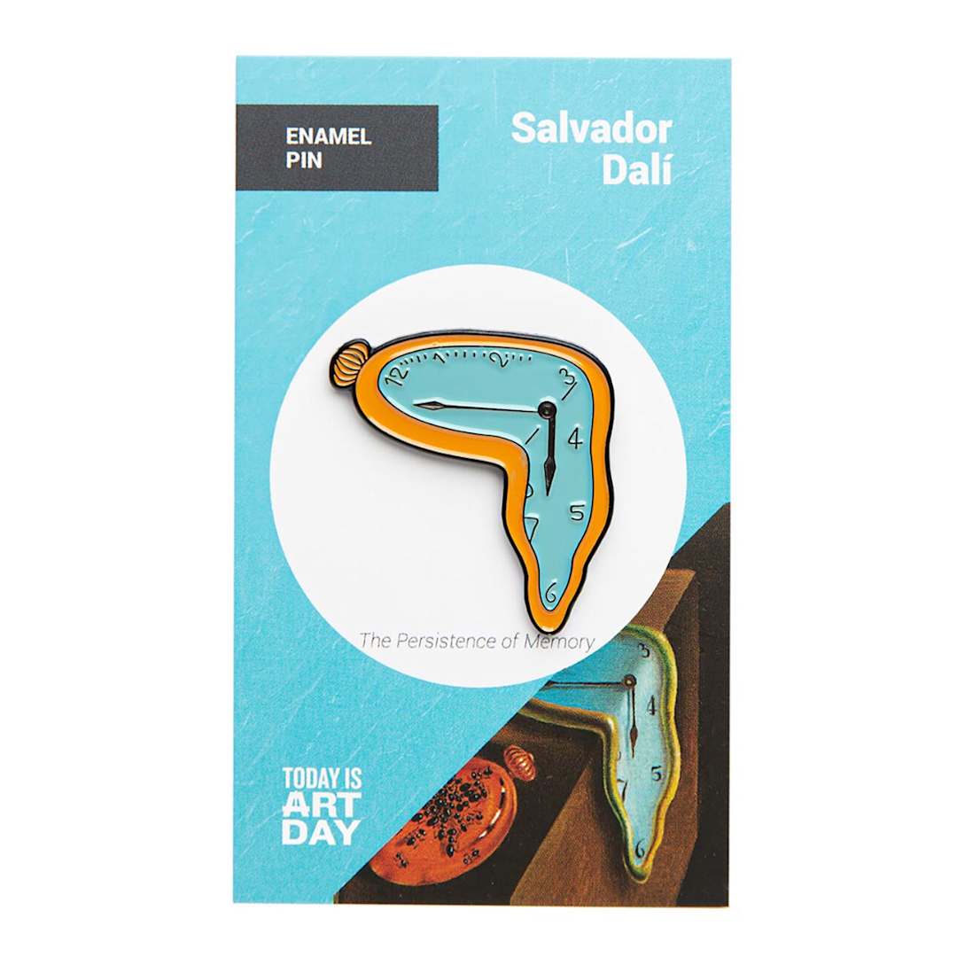 Open in modal - Art History Enamel Pins Persistence of Memory - Dali