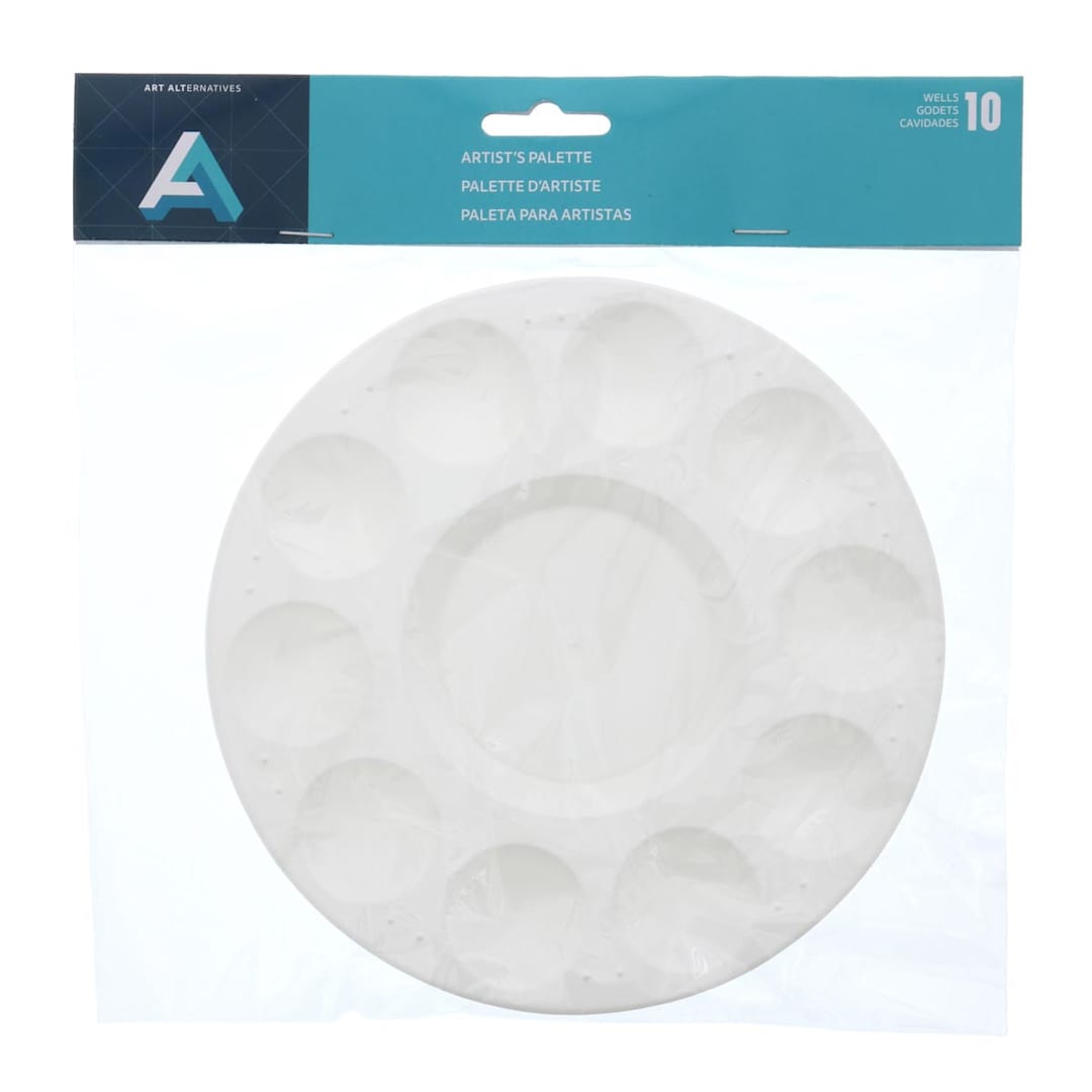 Open in modal - Art Alternatives 10-Well Round Palette