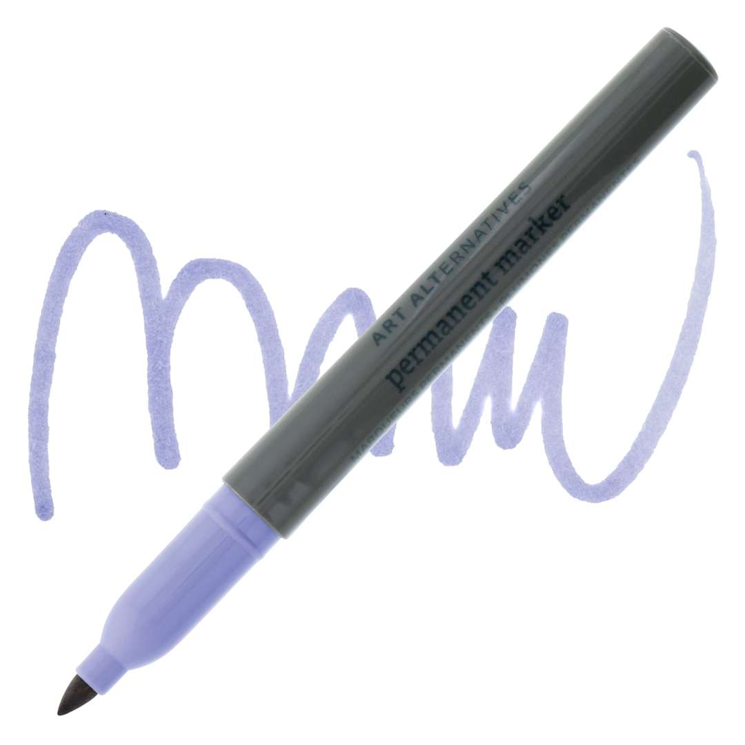 Open in modal - Art Alternatives Permanent Marker - Lilac Marker and Swatch