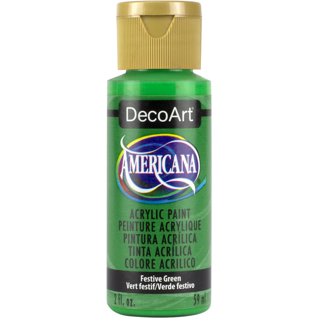 Open in modal - Americana Acrylic Colors Festive Green