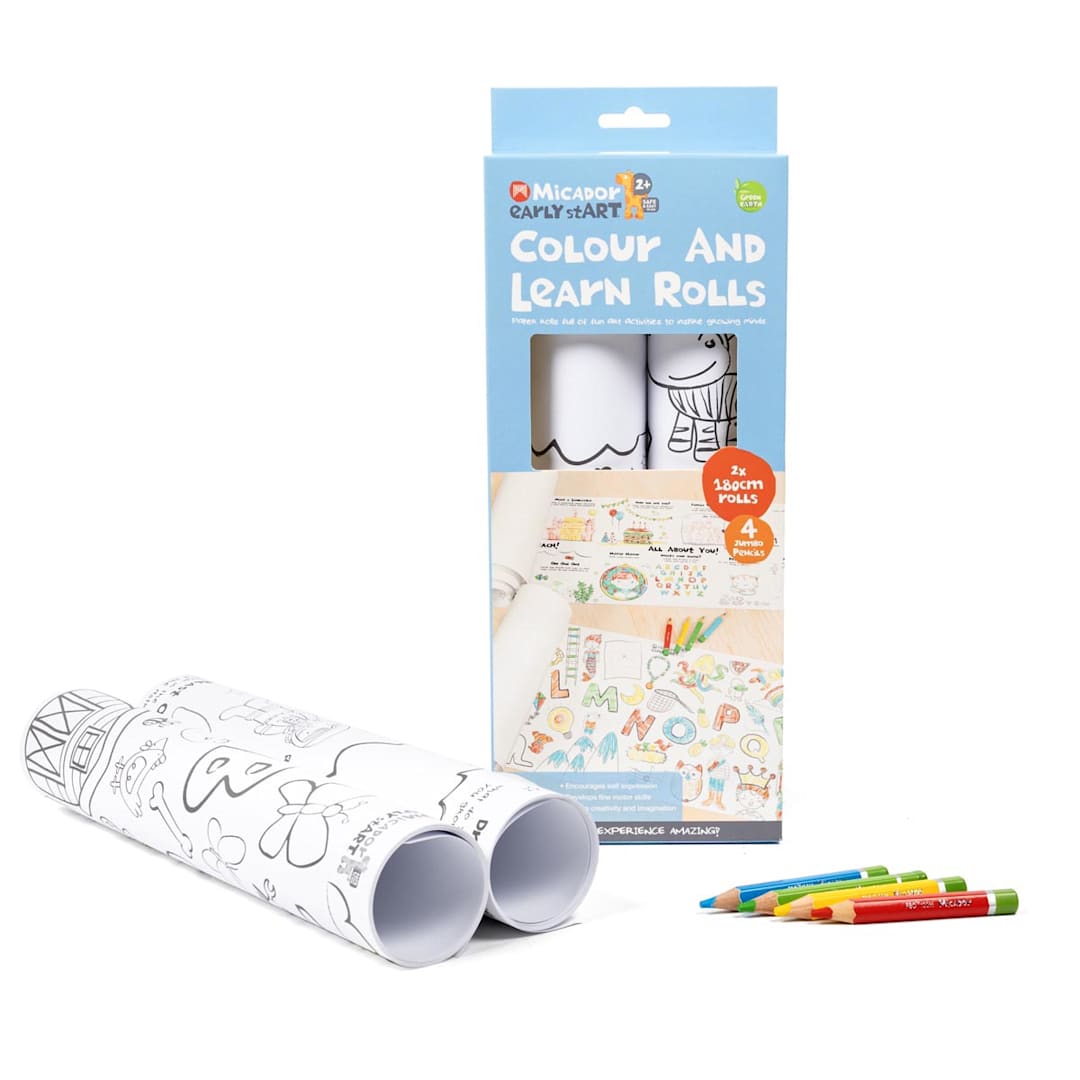 Open in modal - Colour and Learn Roll Packs early stART - For ages 2 and up
