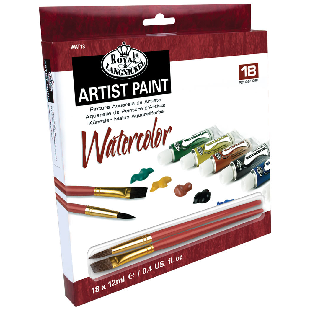 Open in modal - Artist Acrylic Color 18-Color Set