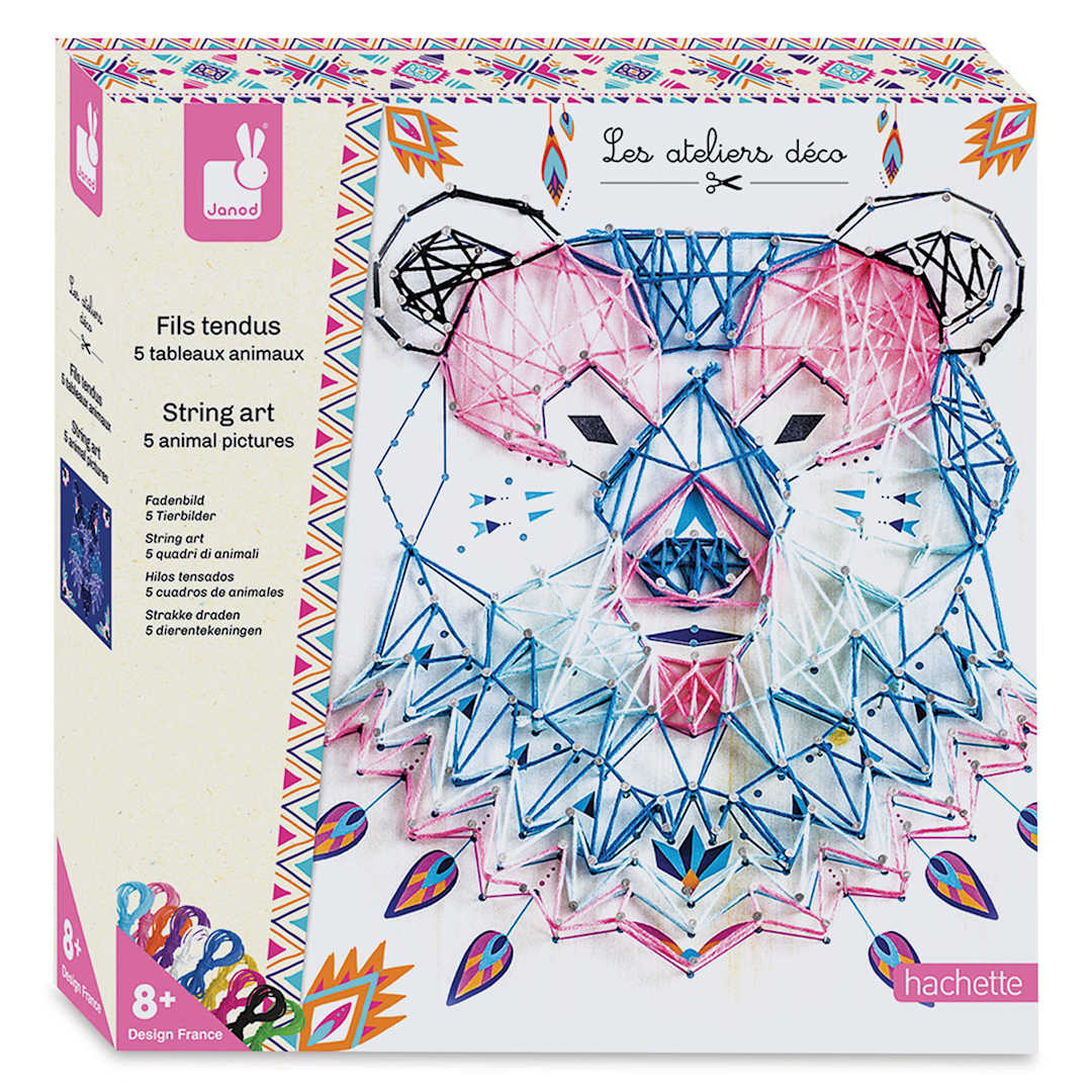 Open in modal - Janod Animal String Art Kit