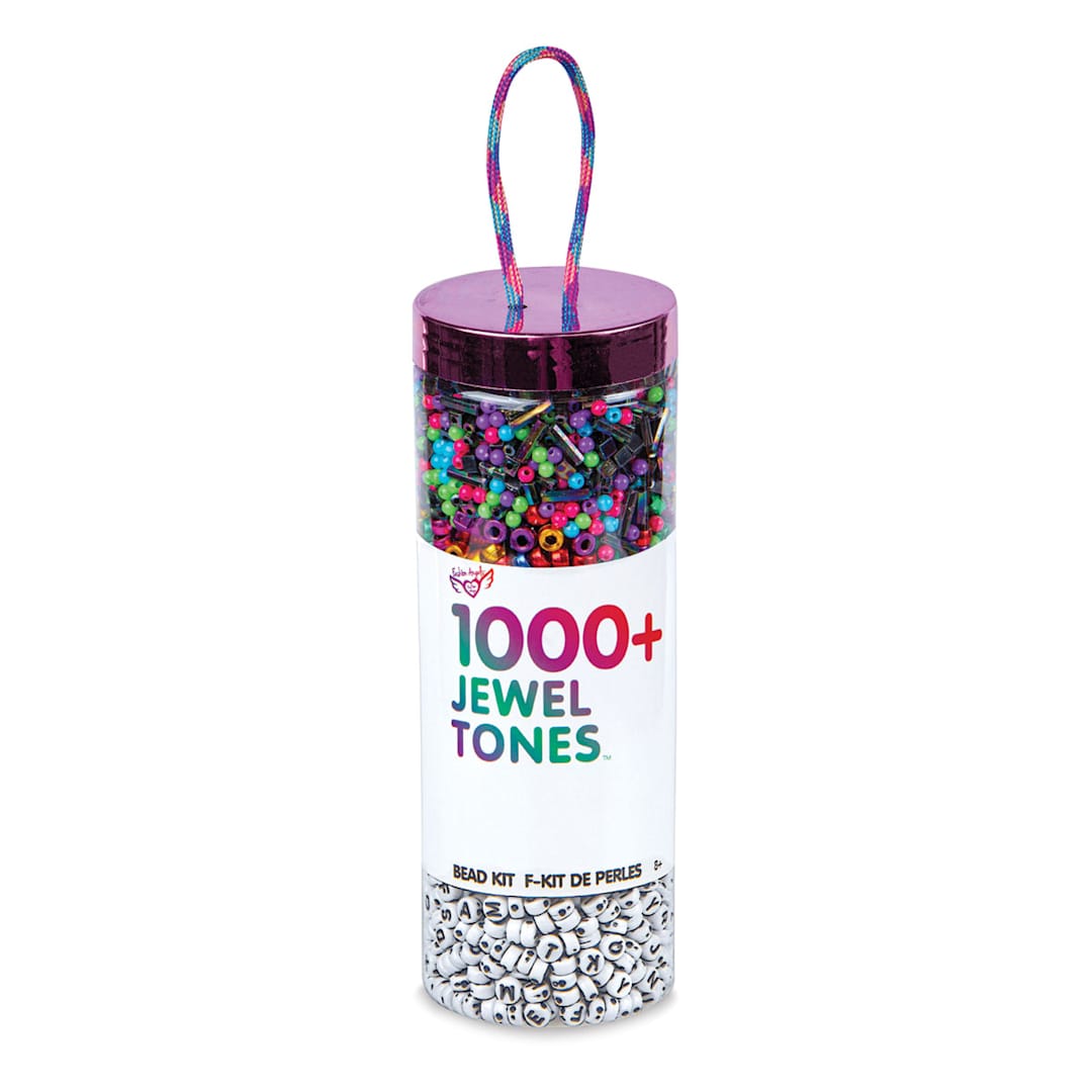 Open in modal - Fashion Angels 1000+ Jewel Tone Bead Kit (front of packaging)