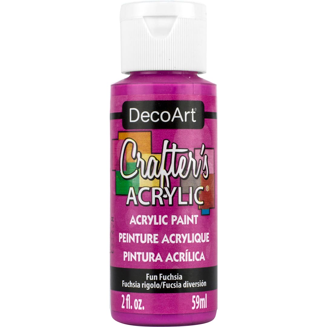 Open in modal - Crafter's Acrylic Paint Fun Fuchsia