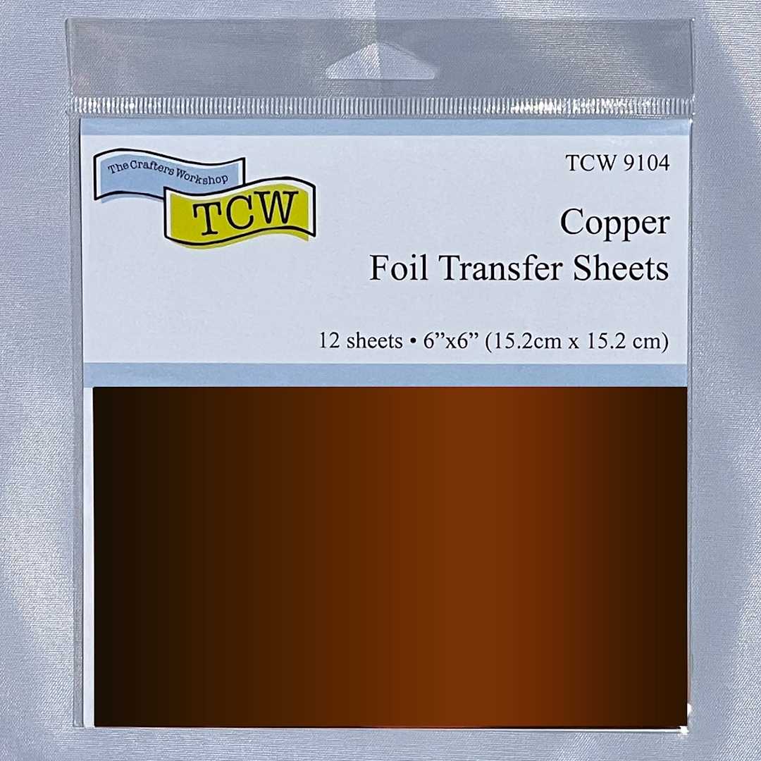 Open in modal - Crafter's Workshop 6" x 6" Foil Transfer Sheets Copper