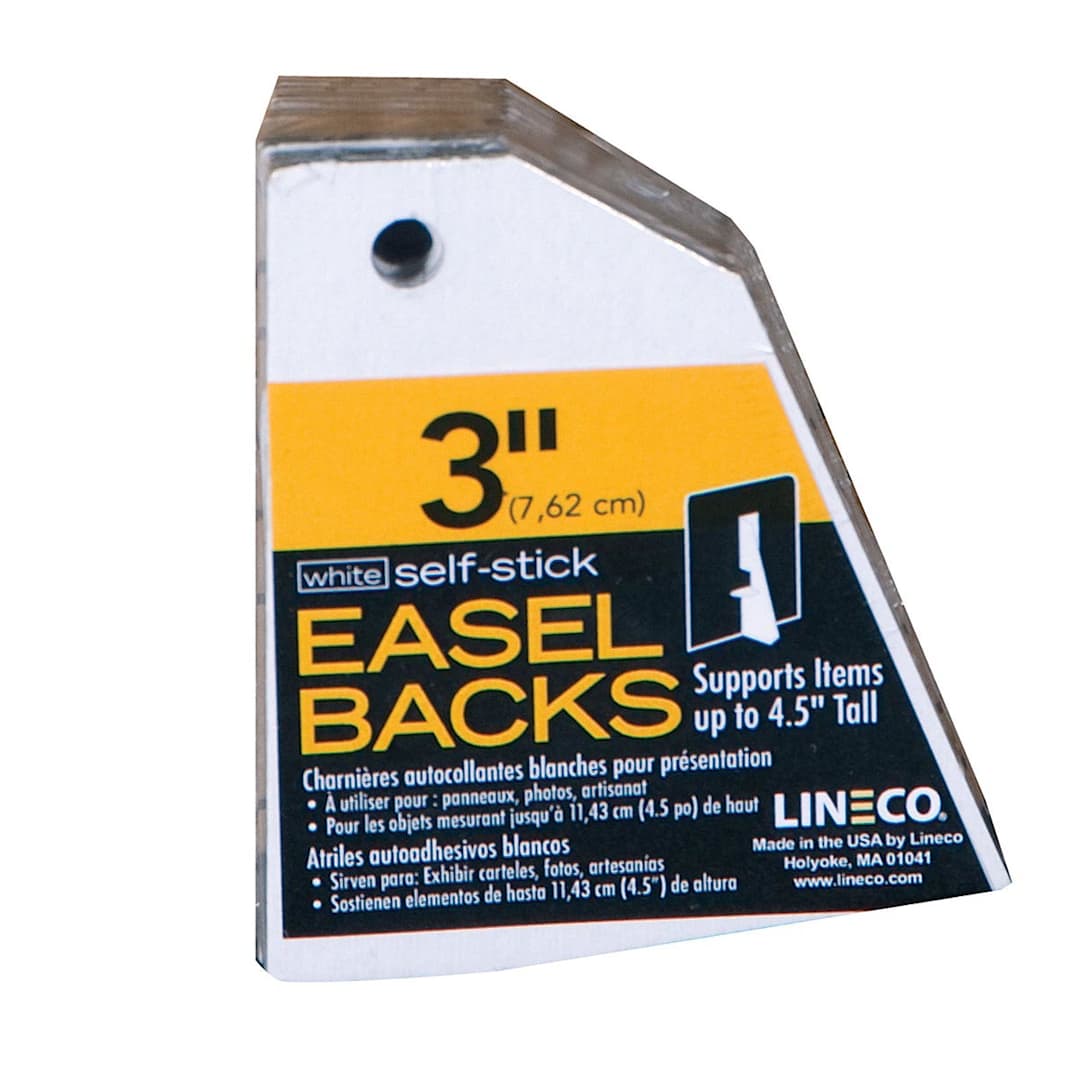 Open in modal - Self-Stick Easel-Backs 3"