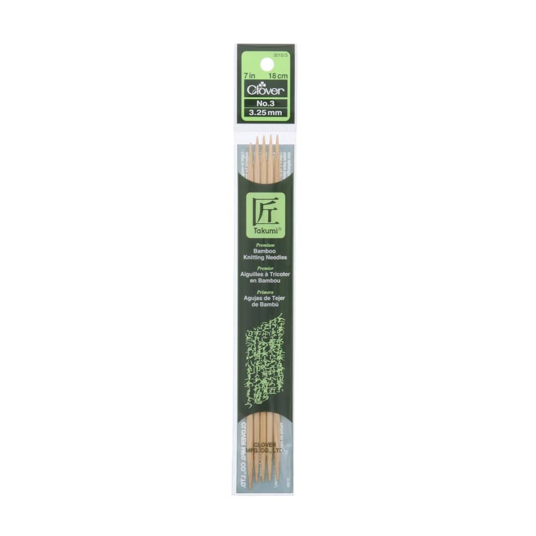 Open in modal - Takumi Double-Pointed Knitting Needles 3 - Peggable