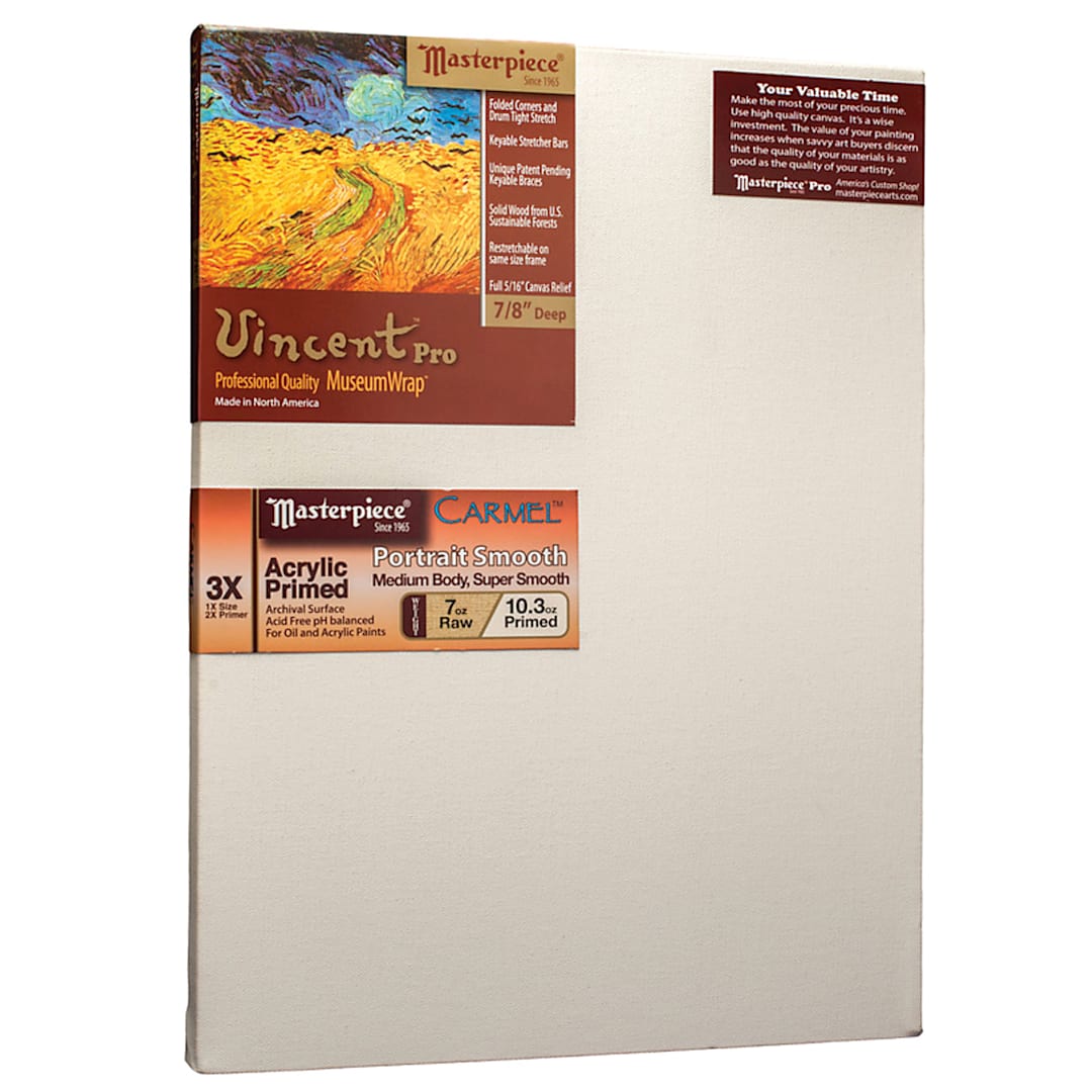 Open in modal - Masterpiece Carmel Professional Canvas, 12" x 18"