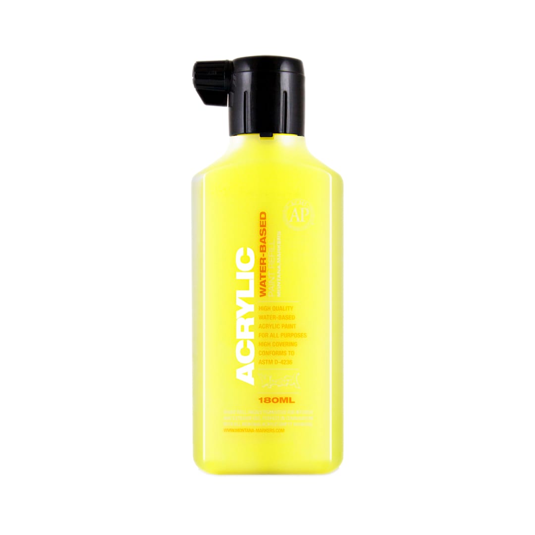 Open in modal - Montana Acrylic Marker Paint Refills Flash Yellow