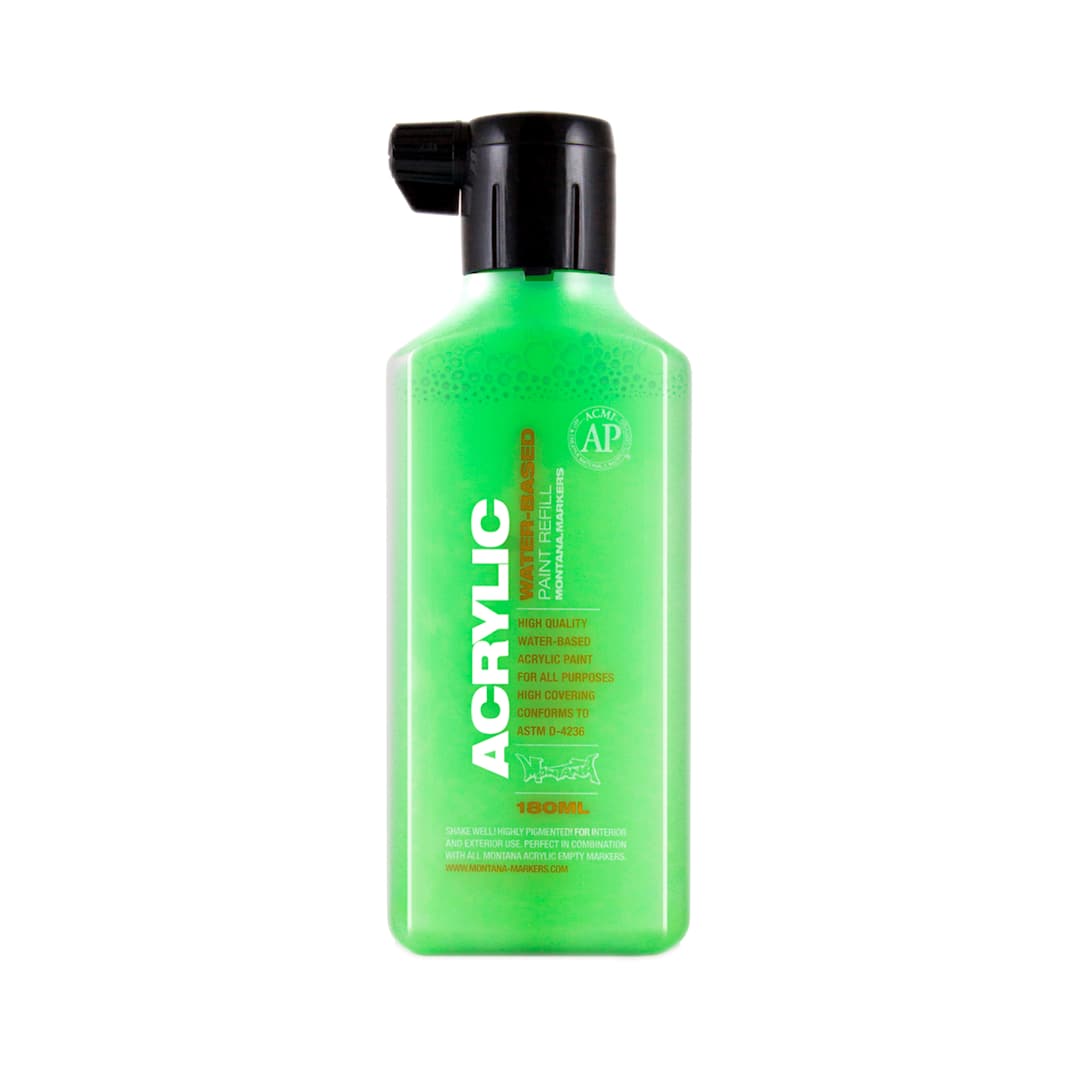 Open in modal - Montana Acrylic Marker Paint Refills Acid Green