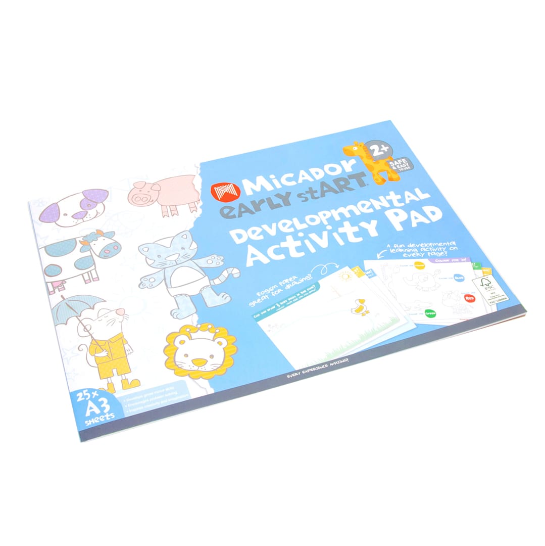 Open in modal - Micador early stART Developmental Activity Pad, 11.75 in x 16.5 in