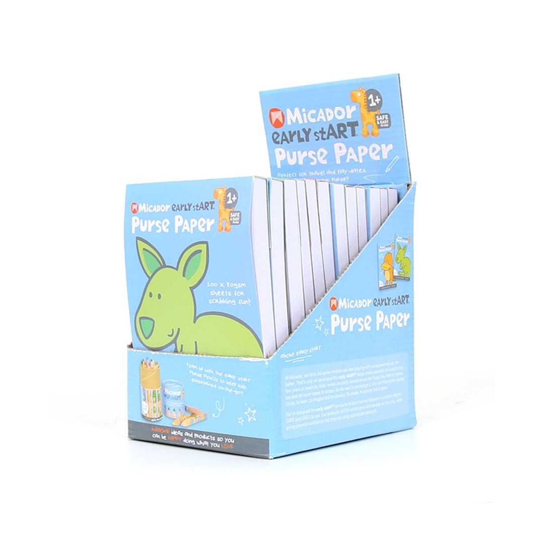 Open in modal - Micador early stART Purse Scribble Pad, 4.1 in x 5.8 in, 100 Sheets